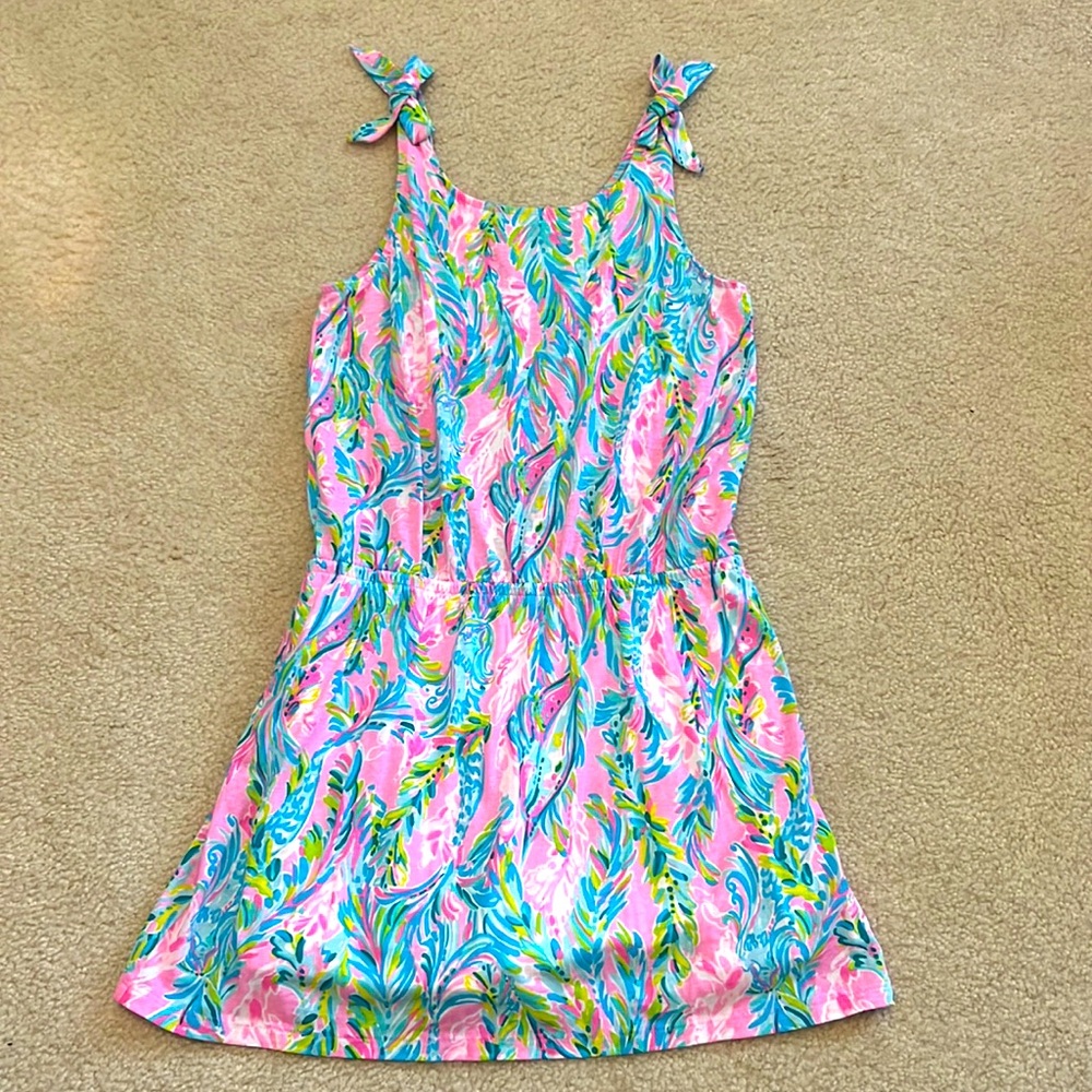 Girls Lilly Pulitzer romper size XL 12-14